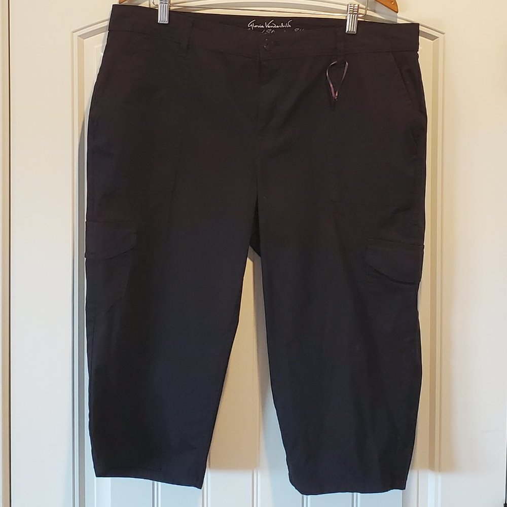 Gloria Vanderbilt 16W Black NWOT